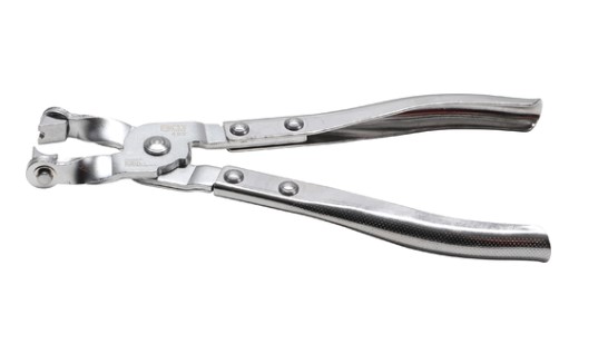 Schlauchklemmenzange mit Drehköpfen