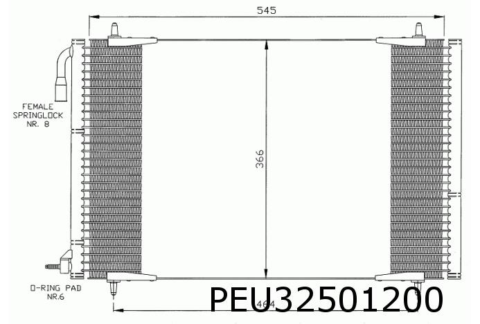 Condenser, air conditioning