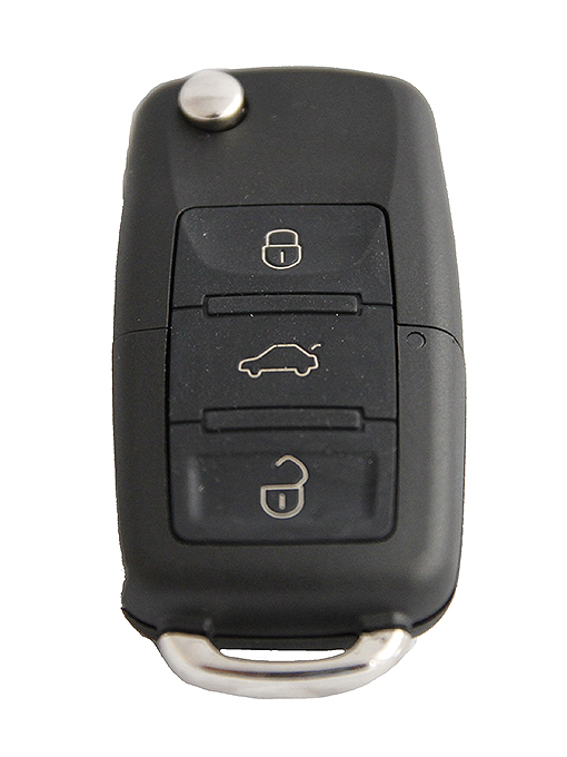 Clé avec platine 3 boutons