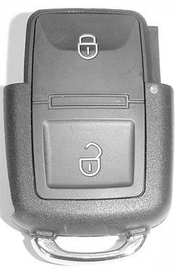 Boîtier de clé 2 boutons