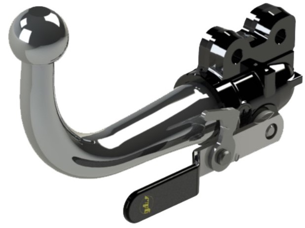 Anhängerkupplung abnehmbar horizontal Volvo XC70 ll 8/07