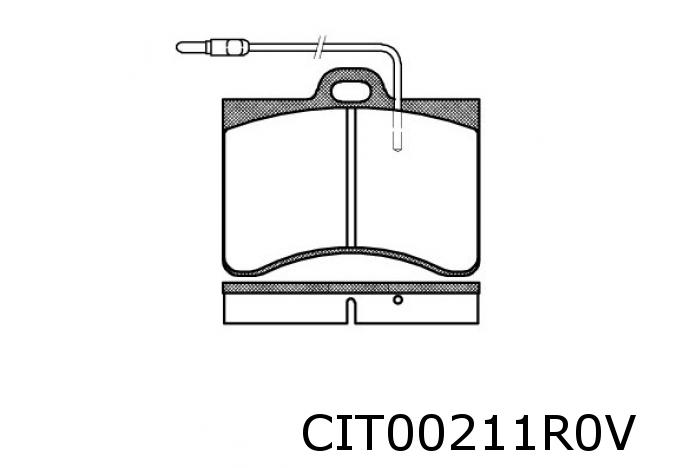 Plaquettes de frein CX avant