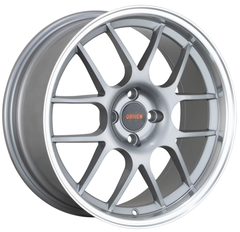 DRIVEN99 DR.1 Light Gunmetal Polished Lip 7.5x17 65.1 60° Kegel