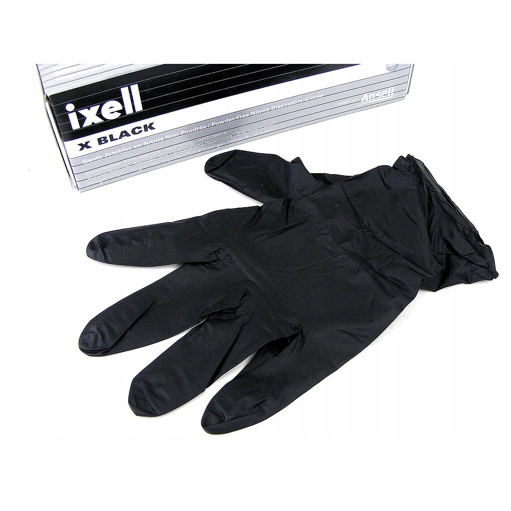 HANDSCHUHE 100X NITRIL SCHWARZ M