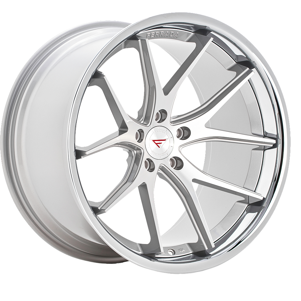 FERRADA FR2 Machine Silver / Chrome Lip 8.5x19 73.1 60° Kegel