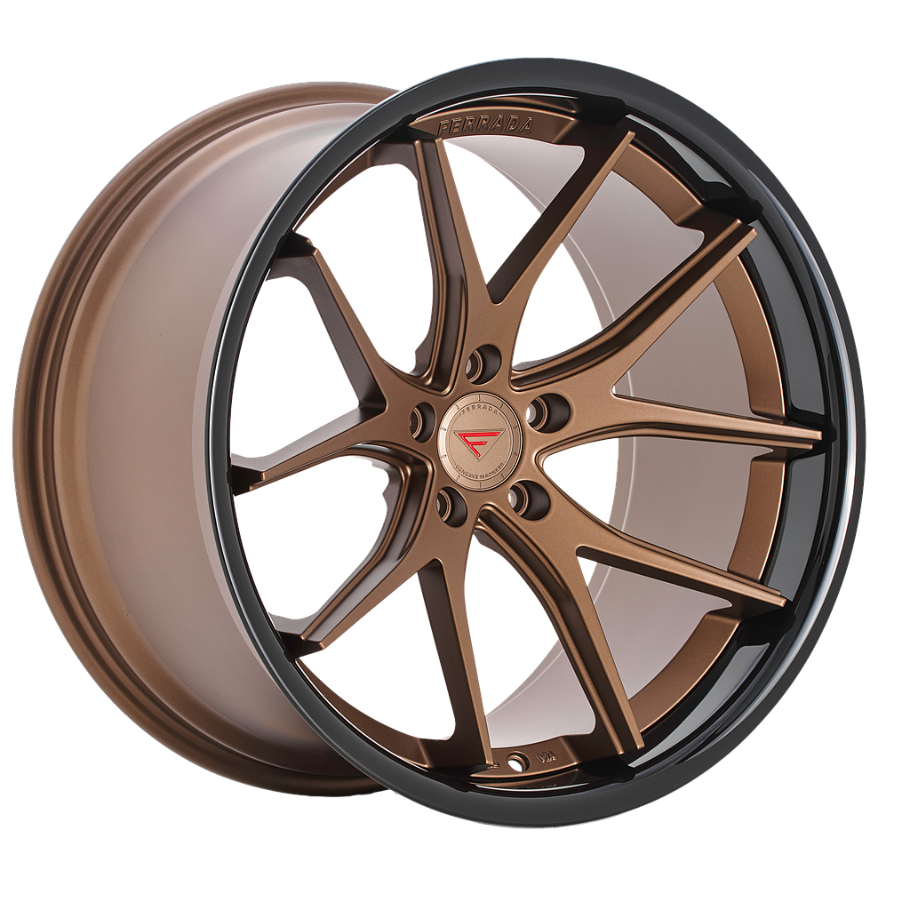 FERRADA FR2 Matte Bronze / Gloss Black Lip 10.5x20 73.1 60° Kegel