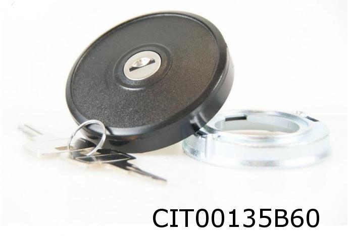 2CV / Dyane bouchon de réservoir à clé, noir (Valeo) 2CV / Dyane