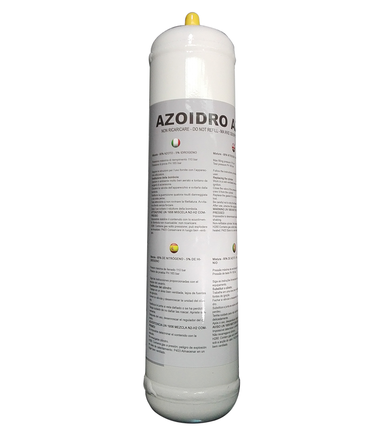 Bombola azoto/idrogeno 2.2l