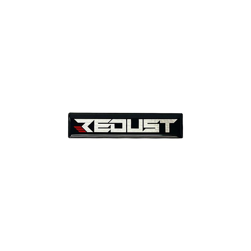 REDUST LOGO Aufkleber Schwarzchrom