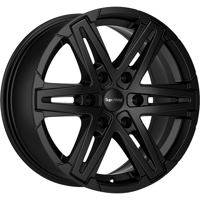 SuperMetal COMPASS Matt Black 8.5x18 ET38 6x139.7 67.1
