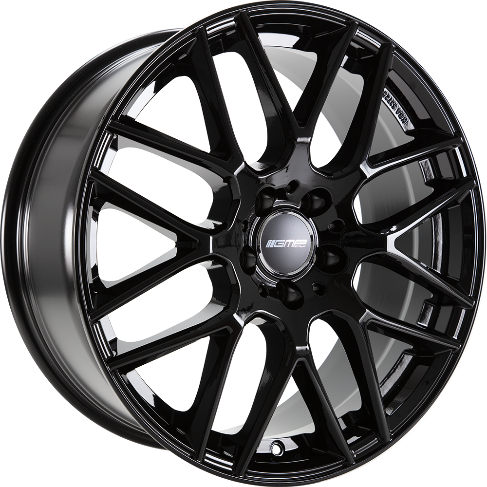 DIEWE Berghem black glossy 10.0x21 ET18 5x112 66.5