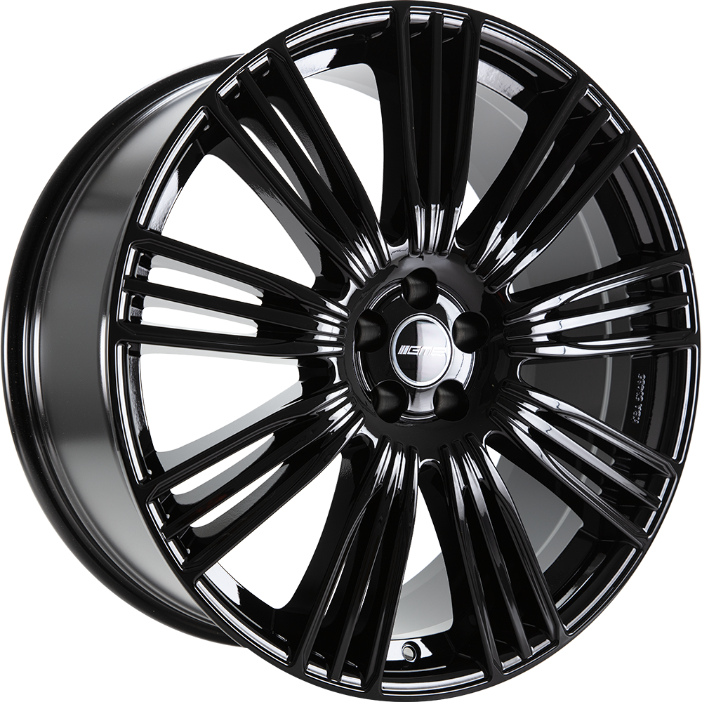 DIEWE Coventry black glossy 9.5x22 ET49 5x120 72.6