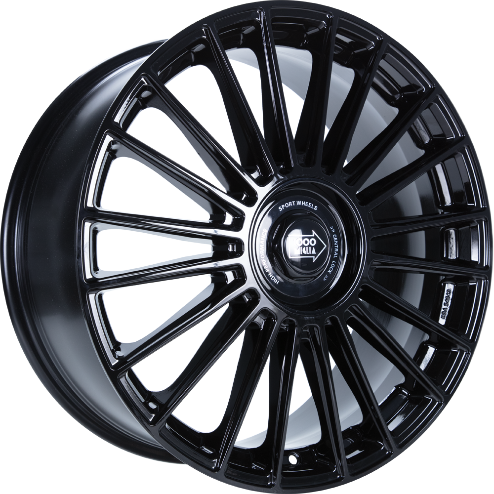DIEWE MM1022 gloss black 8.0x19 ET30 5x112 73.1