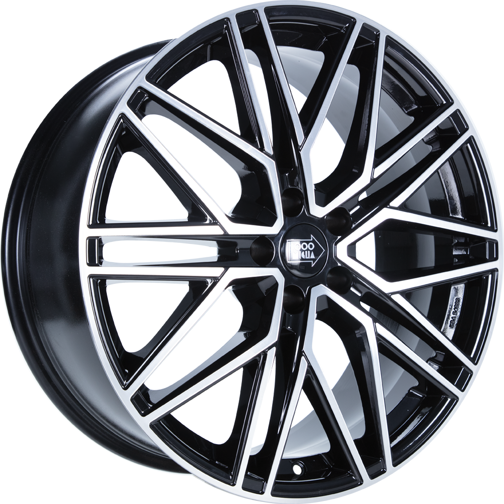 DIEWE MM1023 black polished 8.0x19 ET45 5x112 66.5