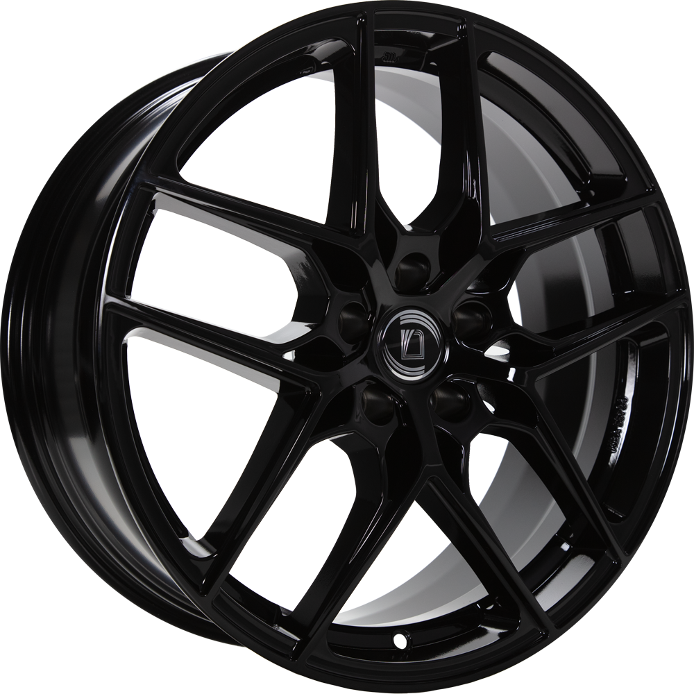 DIEWE MM1004 gloss black 8.0x19 ET45 5x108 73.1