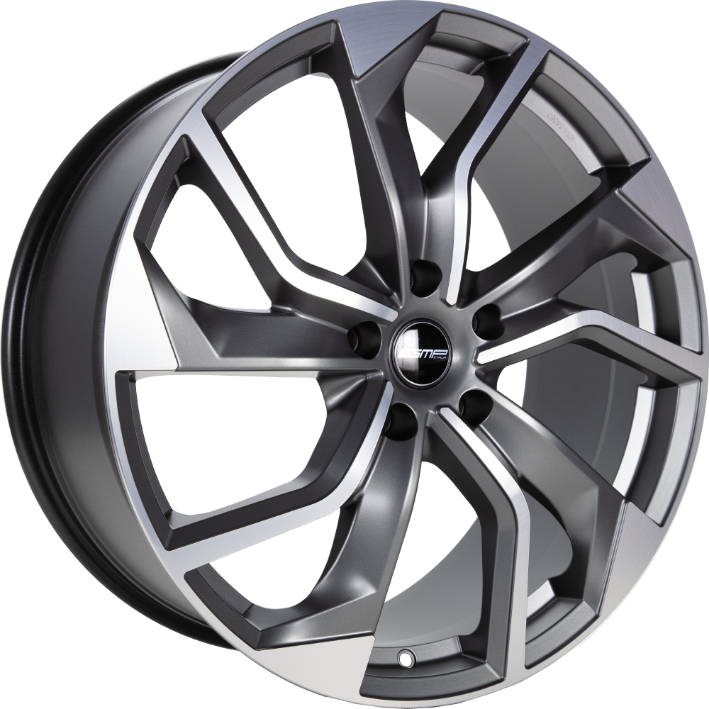 DIEWE Rebel anthr. matt diamond 9.0x22 ET30 5x112 66.5