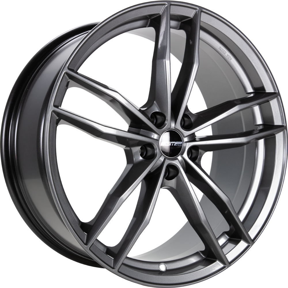 DIEWE Swan anthracite glossy 7.5x17 ET45 5x112 66.6
