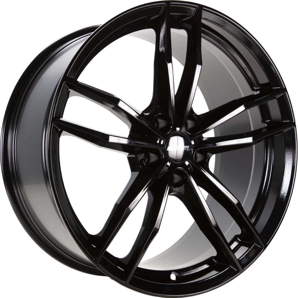 DIEWE Swan black glossy 7.5x17 ET45 5x112 66.6