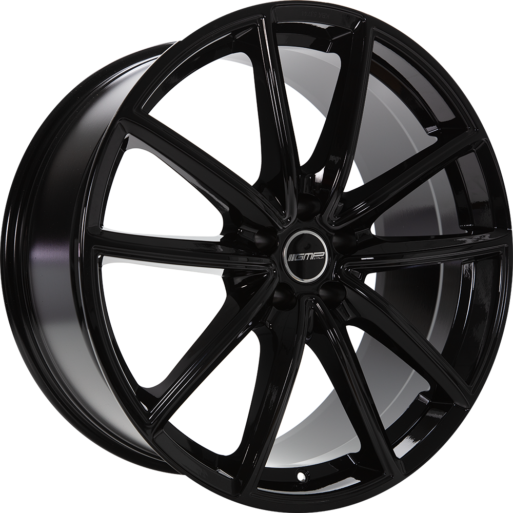 DIEWE Titan black glossy 9.5x20 ET46 5x130 71.6