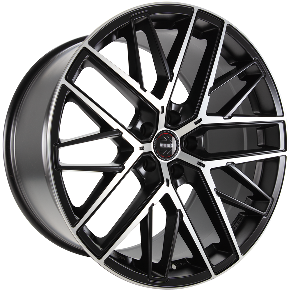 DIEWE RFX01 black matt polish 10.0x21 ET38 5x112 66.6