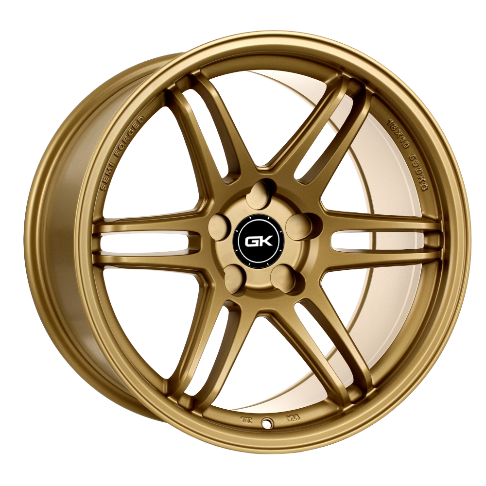 GK 715.FL MATT GOLD 10.0x18 76.1