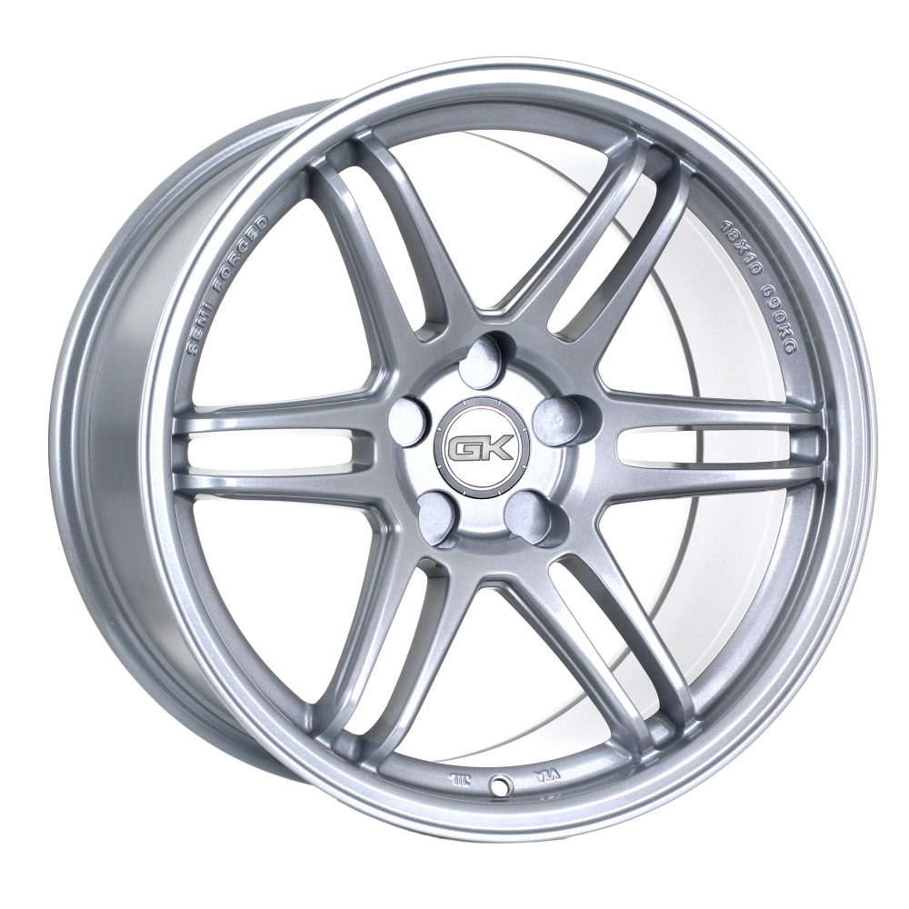 GK 715.FL GLOSS SILVER 10.0x18 76.1