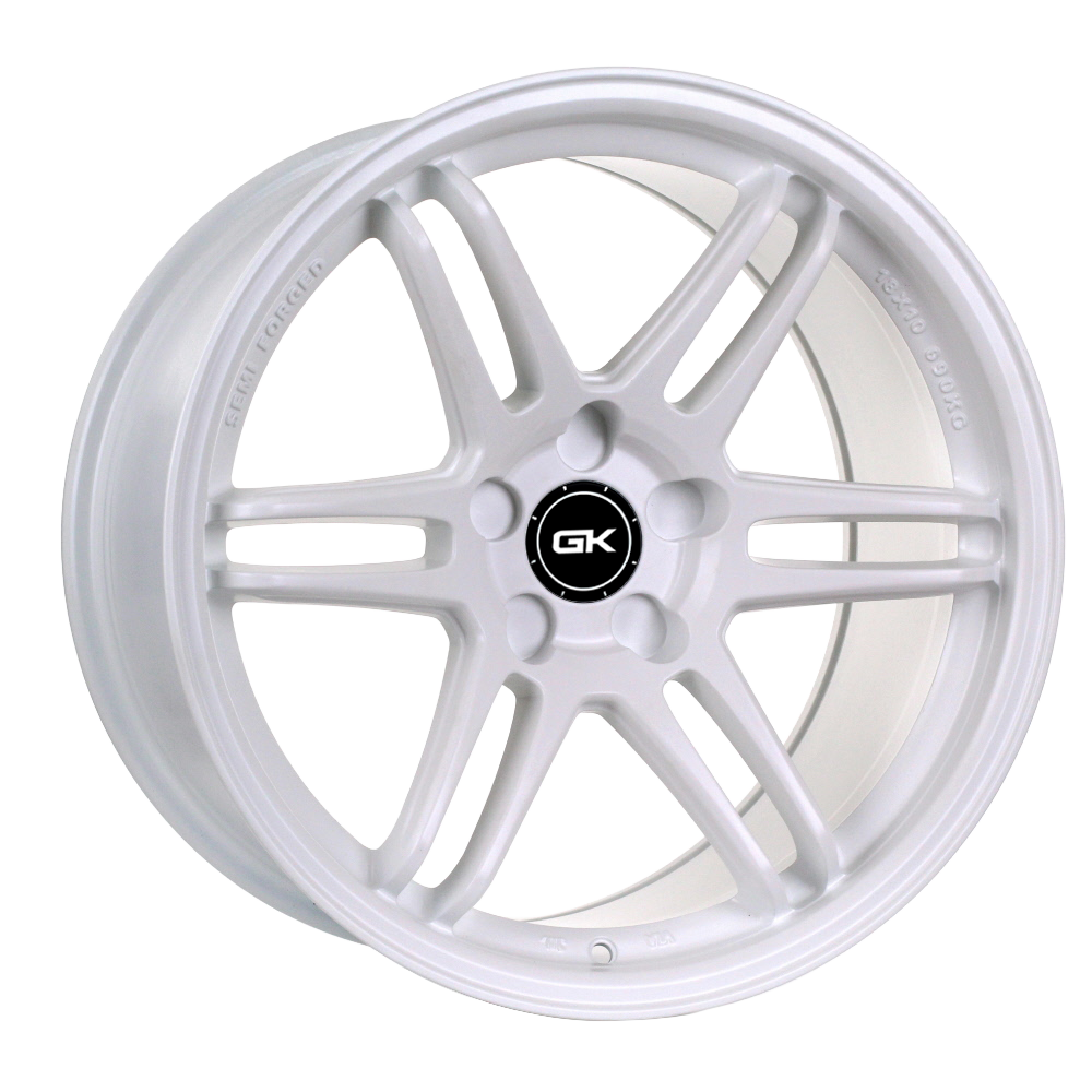 GK 715.FL MATT WHITE 9.0x18 76.1