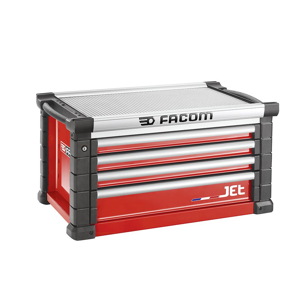 FACOM Werkzeugtruhe 4 Schubladen 4 Module, Rot