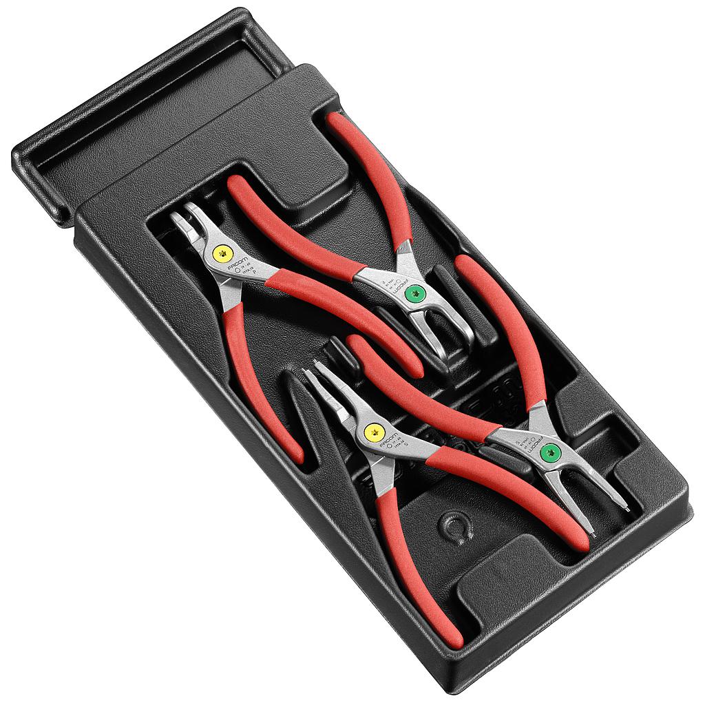 FACOM 4 Pinces Pr Circlips 18-60Mm