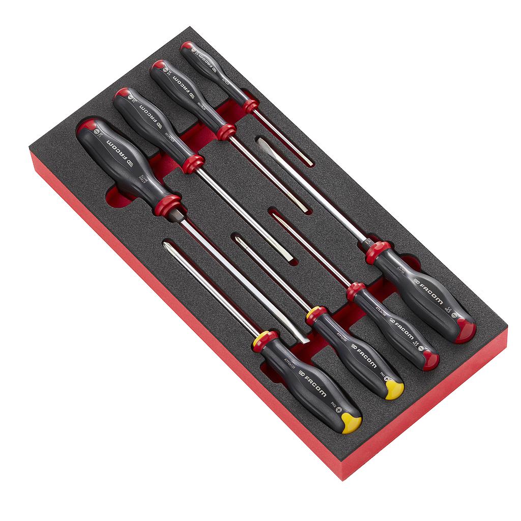 FACOM Tournevis Prot2 Module Mousse 8Pce