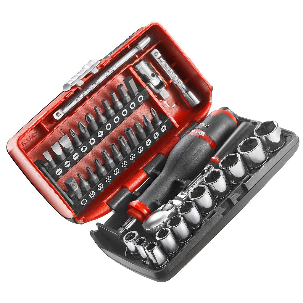 FACOM Coffret Douilles 1/4' 6 Pans