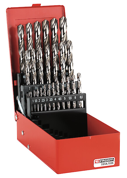 FACOM Jeu 25 Forets Tailles 1-13 Mm