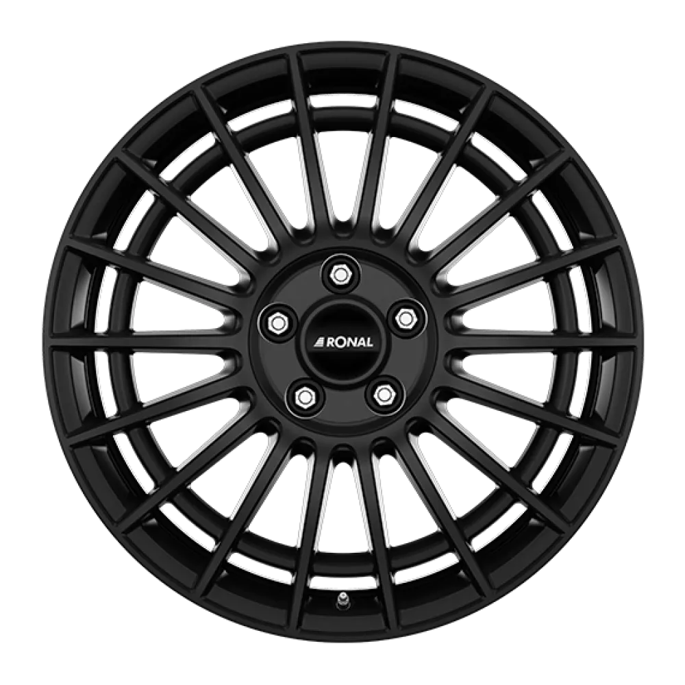 RONAL R73 JET BLACK MATT 8.0x18 ET35.1 5x112 66.5 EAB
