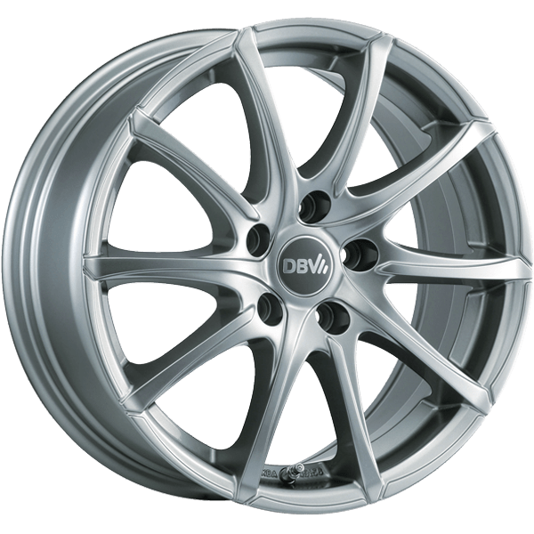 DBV Tropez shadow silber 6.5x16 ET44 5x108 74.1