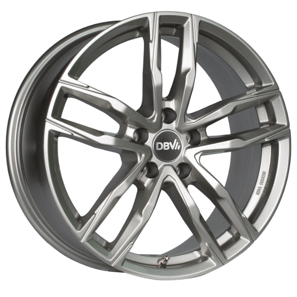 DBV Vienna II hyper silber 8.5x19 ET45 5x114.3 71.6