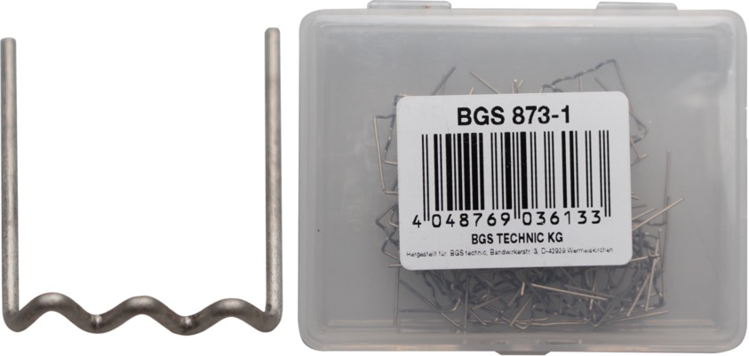 Brides de réparation | Forme en U | Ø 0,6 mm | 100 pcs.