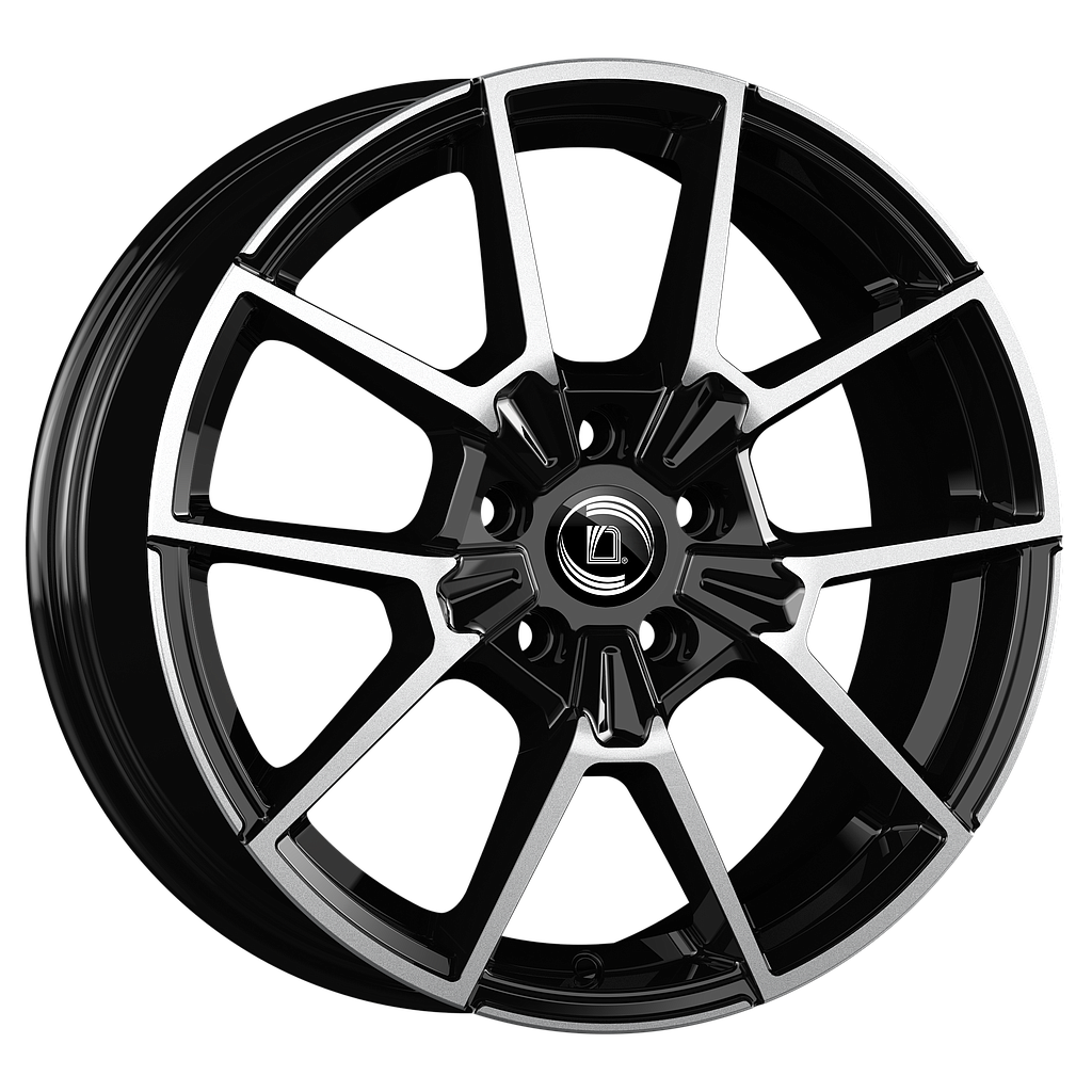 DIEWE NEVE black diamond 8.5x20 ET46 5x112 66.5