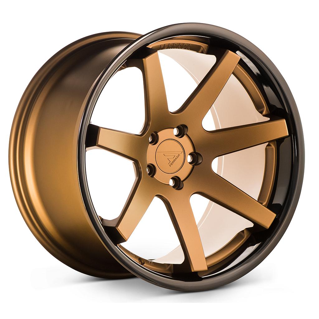 FERRADA FR1 Matte Bronze / Gloss Black Lip 10.5x22 73.1 60° Kegel