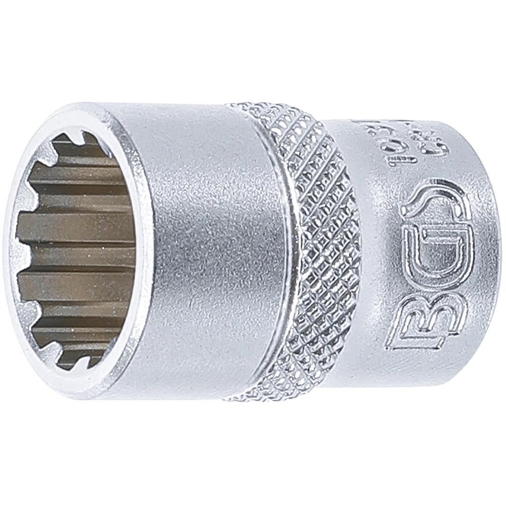 Steckschlüssel-Einsatz Gear Lock | Antrieb Innenvierkant 10 mm (3/8") | SW 13 mm