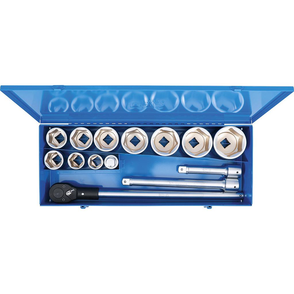 Steckschlüssel-Satz | Antrieb 25 mm (1") | 15-tlg.