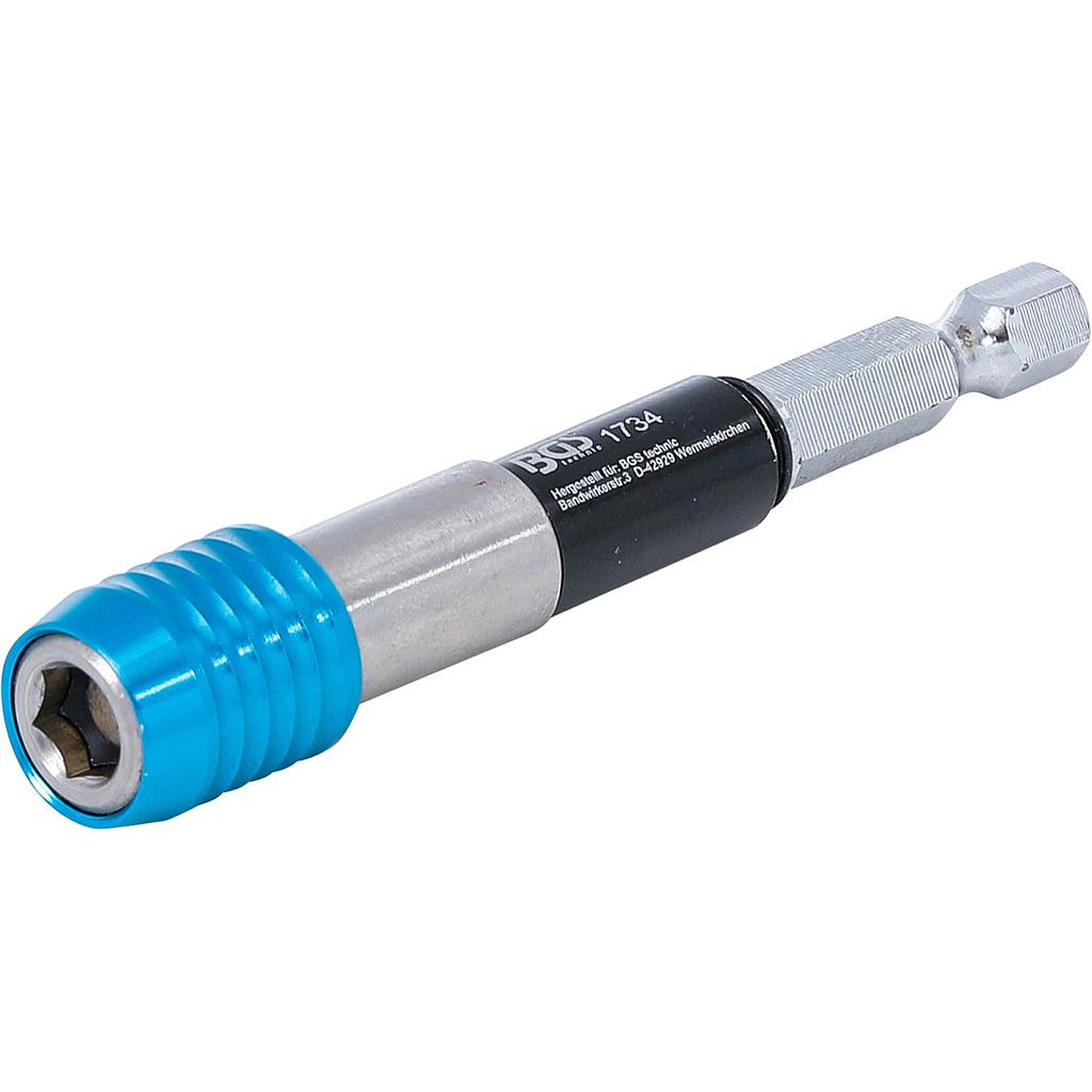 Automatischer Bithalter | Abtrieb Innensechskant 6,3 mm (1/4") | 80 mm