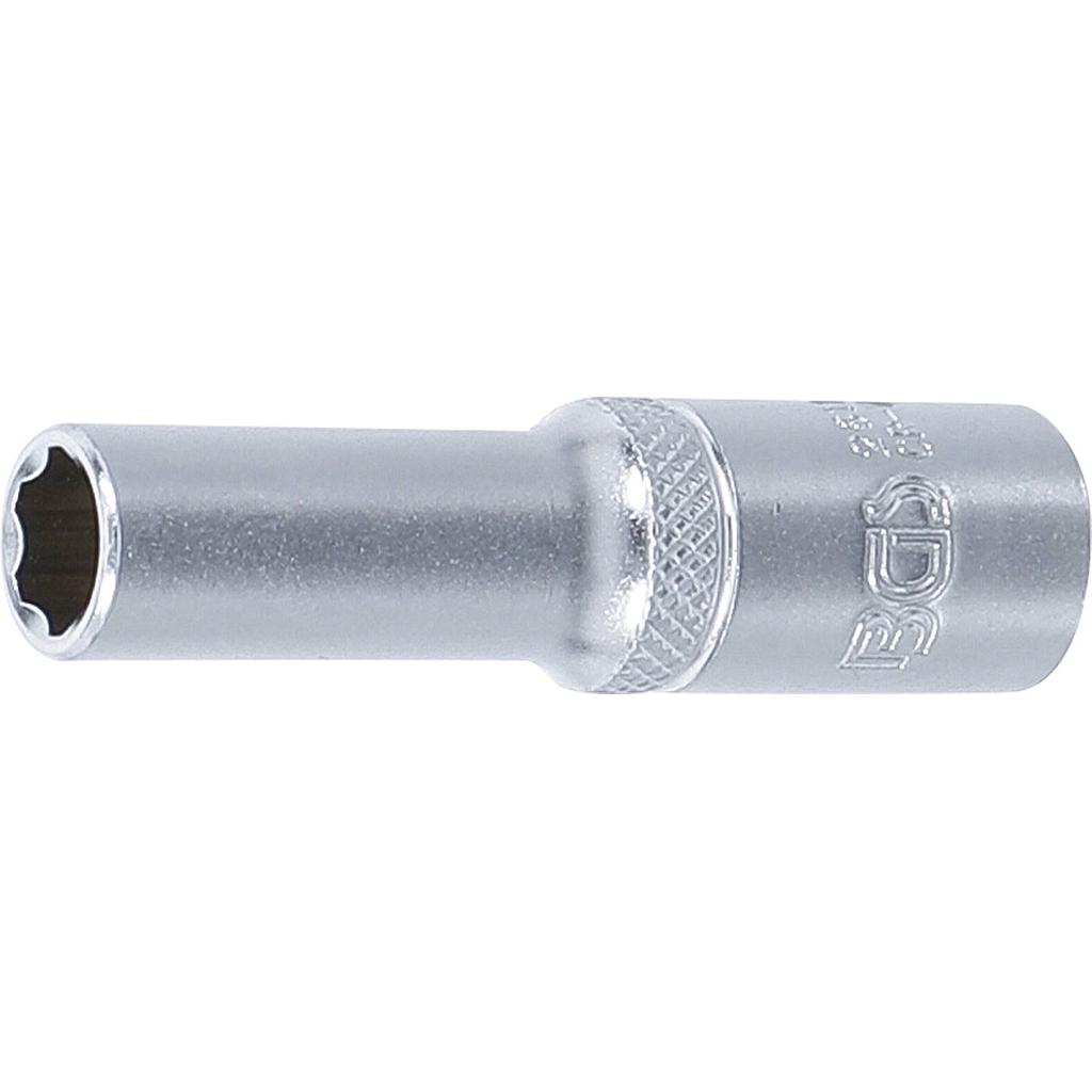 Steckschlüssel-Einsatz Super Lock, tief | Antrieb Innenvierkant 10 mm (3/8") | SW 9 mm