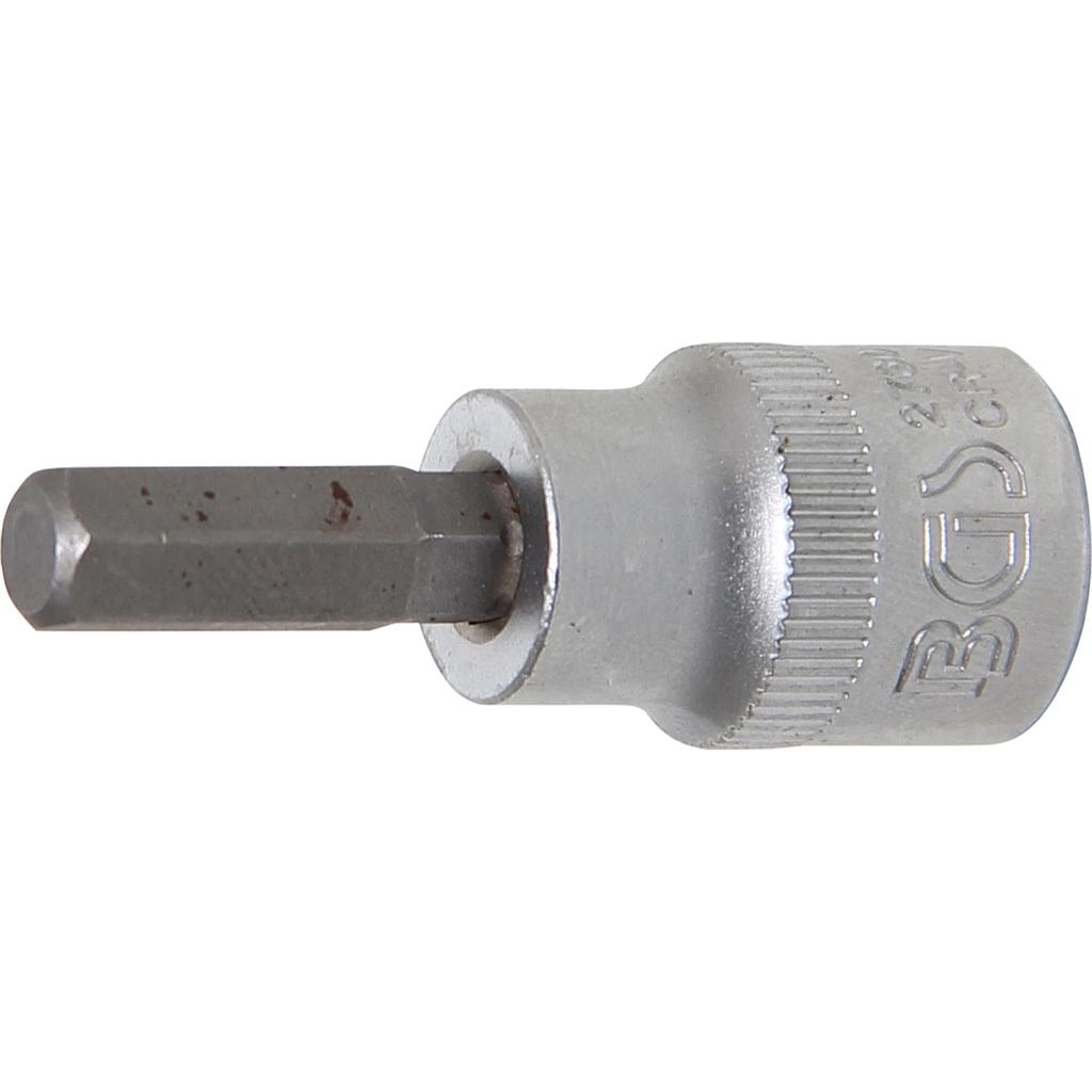 Bit-Einsatz | Antrieb Innenvierkant 10 mm (3/8") | Innensechskant 9/32"