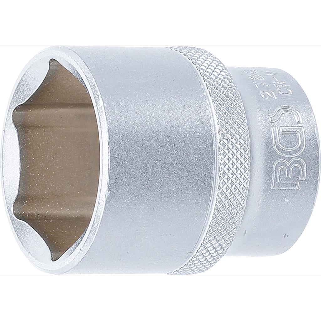 Steckschlüssel-Einsatz Sechskant | Antrieb Innenvierkant 12,5 mm (1/2") | SW 1.1/8"