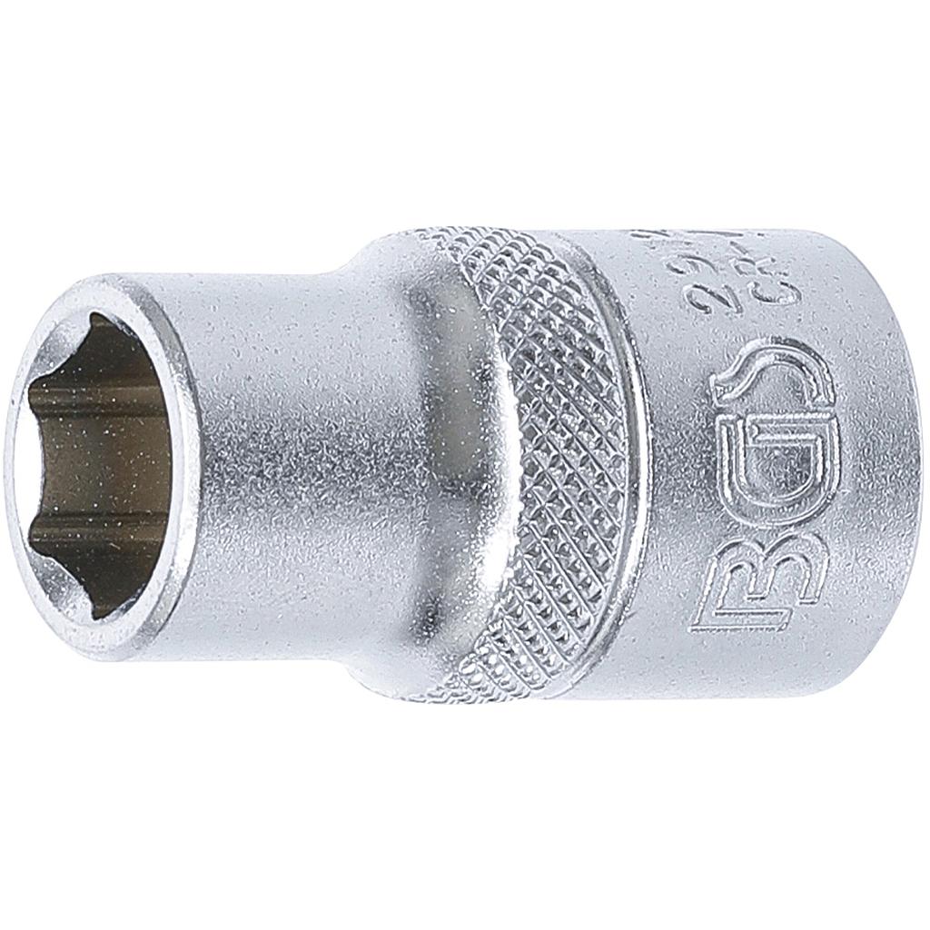 Steckschlüssel-Einsatz Sechskant | Antrieb Innenvierkant 12,5 mm (1/2") | SW 12 mm