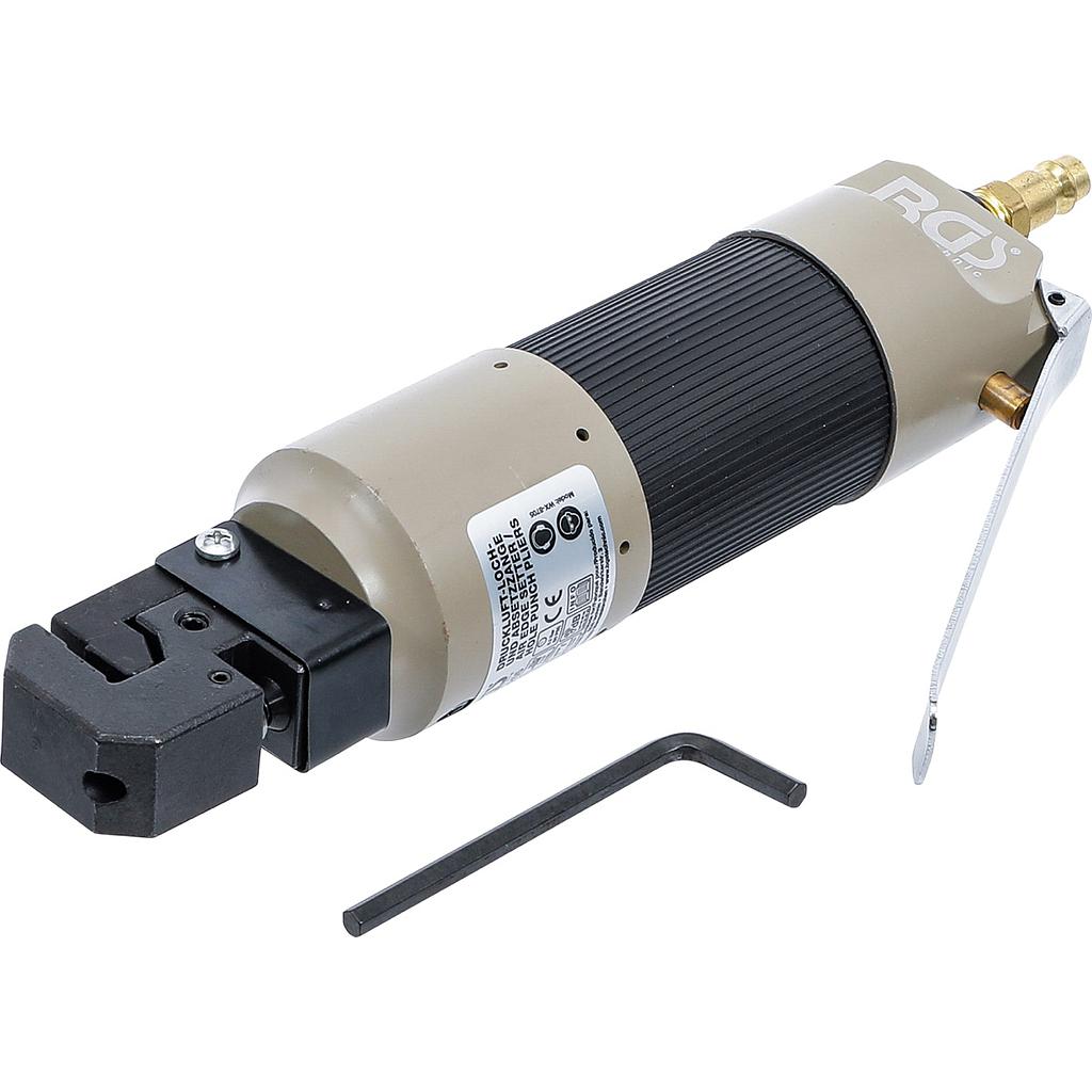 Druckluft-Loch- und Absetzzange