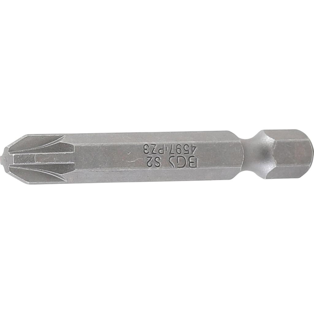 Bit | Länge 50 mm | Antrieb Aussensechskant 6,3 mm (1/4") | Kreuzschlitz PZ3
