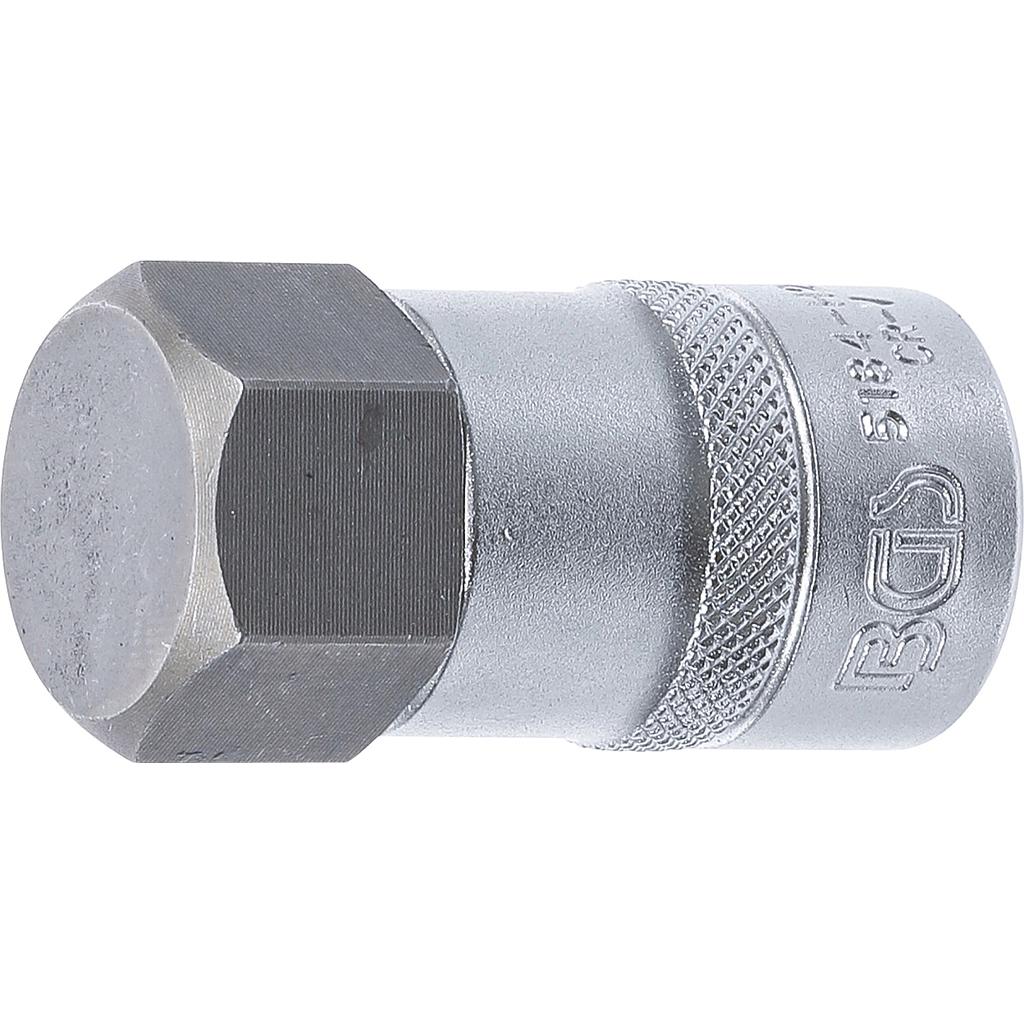 Bit-Einsatz | Antrieb Innenvierkant 12,5 mm (1/2") | Innensechskant 26 mm