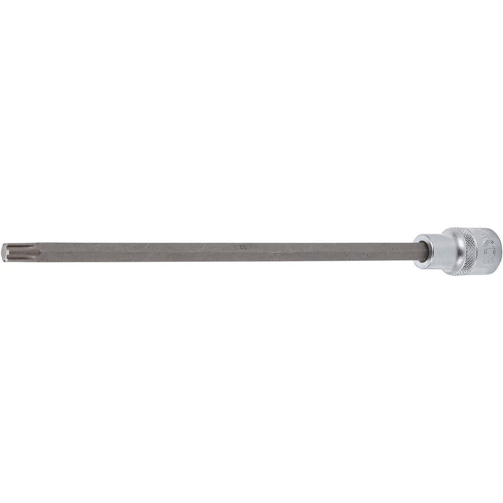 Bit-Einsatz | Länge 240 mm | Antrieb Innenvierkant 12,5 mm (1/2") | Keil-Profil (für RIBE) M8