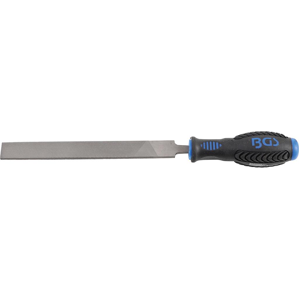 Werkstattfeile | flachstumpf | Hieb 2 | 150 mm